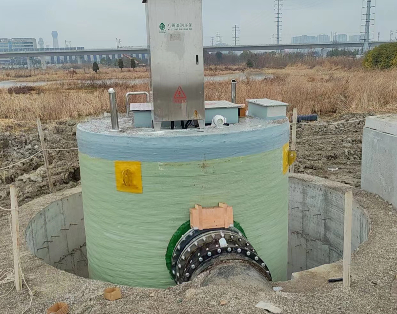 玻璃钢预制泵站